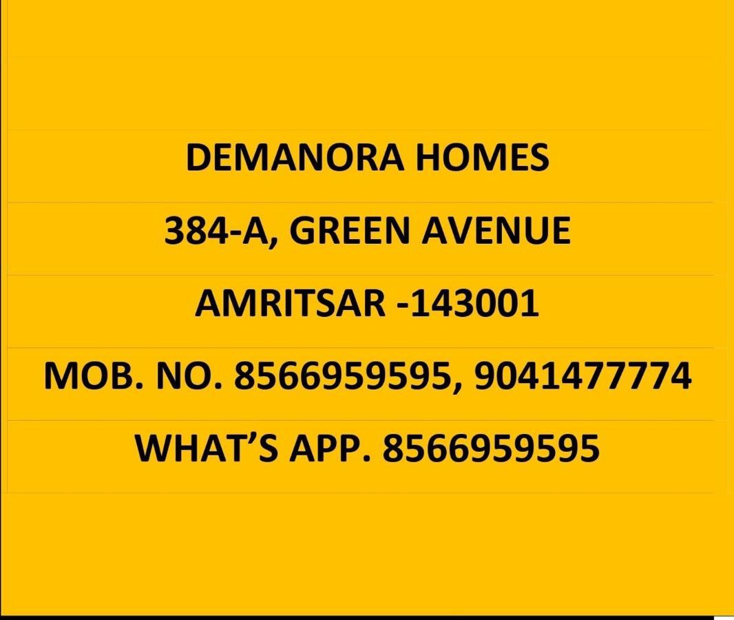 De Manora Homes - Unpretentious Hotel With A Garden , Posh Area Ranjit Avenue Amritsar Exterior photo